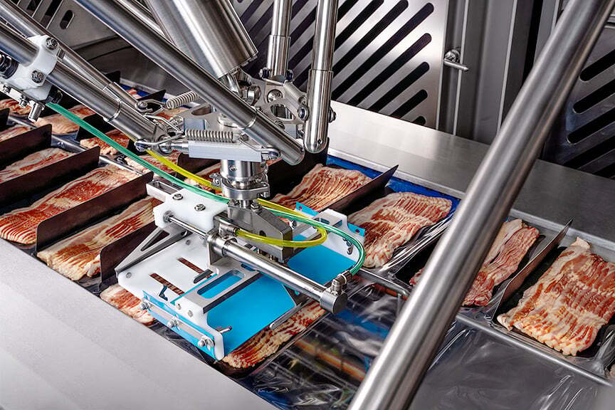 JLS Harrier automatic bacon draft loading system
